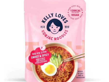 Kelly Loves Konjac Noodles Sweet & Spicy 225g Hot on Sale