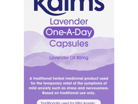 Kalms Lavender One-a-Day 14 Caps Fashion