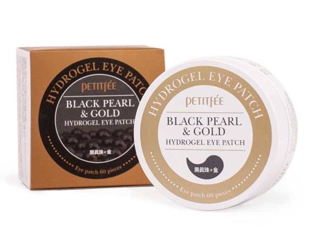 Black Pearl & Gold Hydrogel Eye Patch wygładzające hydrożelowe płatki pod oczy ze złotem i wyciągiem z czarnej perły 60szt. For Sale