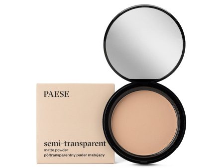 Semi-Transparent Matte Powder półtransparentny puder matujący 5A Naturalny 9g Online Hot Sale