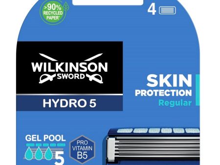 Hydro 5 Skin Protection Regular zapasowe ostrza do maszynki do golenia dla mężczyzn 4szt Cheap