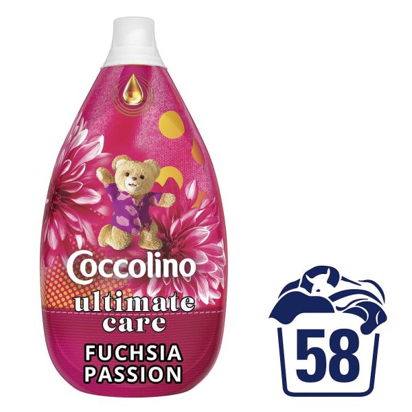 Ultimate Care Fuchsia Passion płyn do płukania z technologią chroniącą tkaniny 870ml Supply