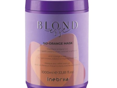 Blondesse No-Orange Mask maska do włosów jasnobrązowych farbowanych i rozjaśnianych 1000ml Online Sale