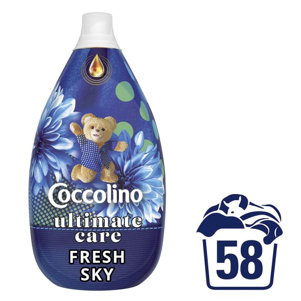 Ultimate Care Fresh Sky płyn do płukania z technologią chroniącą tkaniny 870ml Cheap