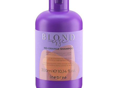 Blondesse No-Orange Shampoo szampon do włosów jasnobrązowych farbowanych i rozjaśnianych 300ml For Sale