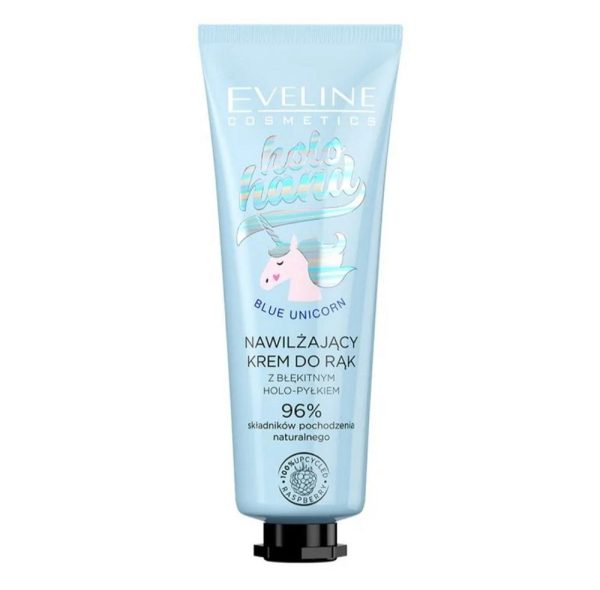 Holo Hand Blue Unicorn nawilżający krem do rąk z błękitnym holo-pyłkiem 50ml Online Hot Sale