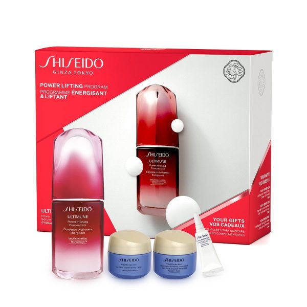 Power Lifting Program zestaw Ultimune Power Infusing Concentrate 50ml + Vital Perfection Cream 15ml + Vital Perfection Overnight Firming Treatment 15ml + Vital Perfection Eye Cream 3ml Hot on Sale