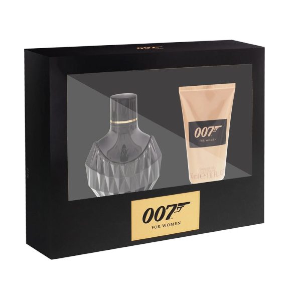 007 for Women zestaw woda perfumowana spray 30ml + żel pod prysznic 50ml Hot on Sale