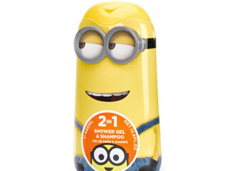 Minions 2in1 Shower Gel & Shampoo żel pod prysznic i szampon dla dzieci 400ml on Sale