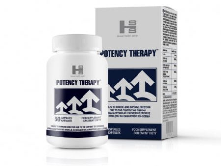 Potency Therapy pomaga wywołać i wzmocnić erekcję suplement diety 60 kapsułek Online Sale